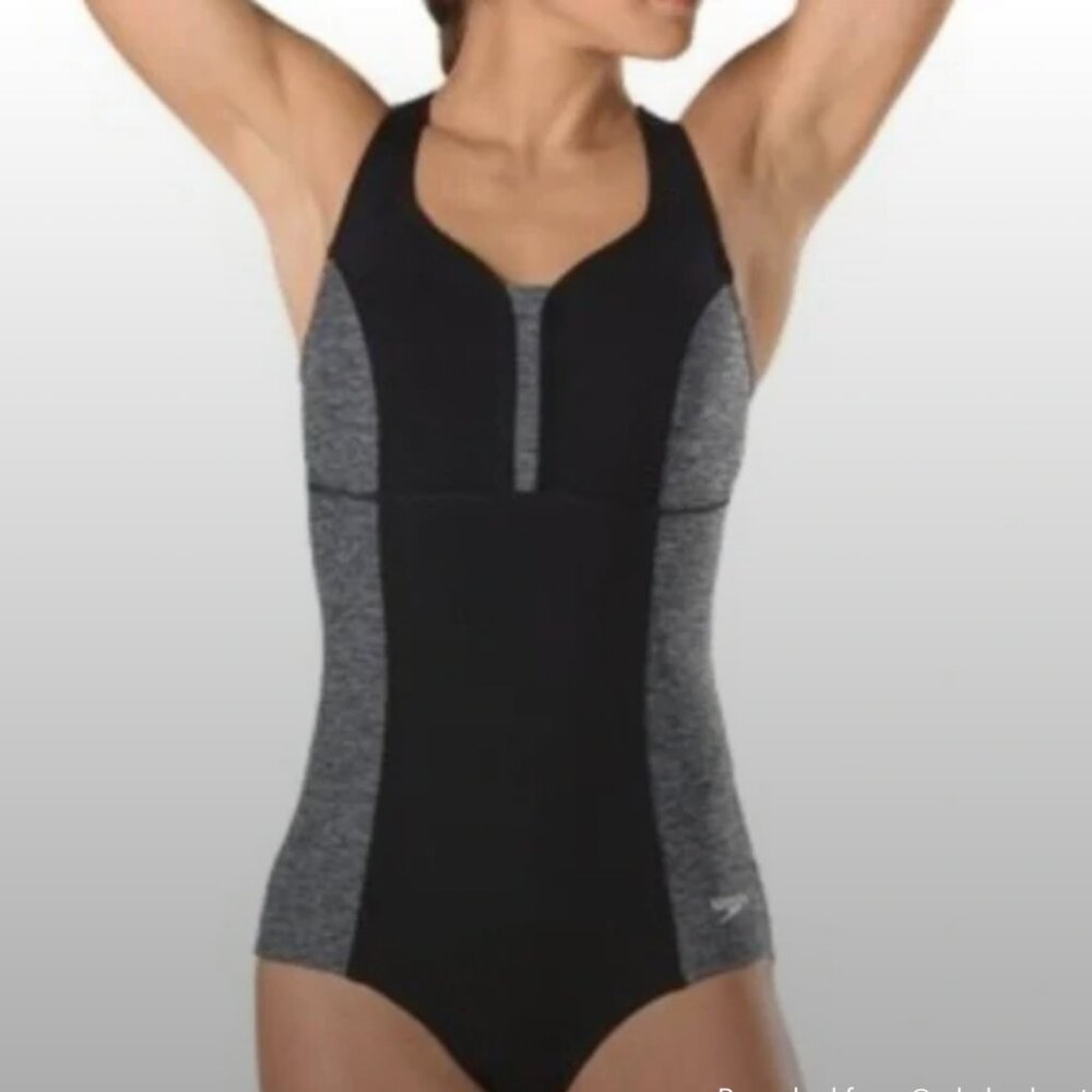 Speedo One Piece Bathing Suit Swim Wear Women Size 10